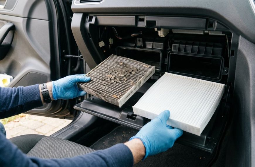 Filtr kabinowy w samochodzie: jak i kiedy go wymieniać?