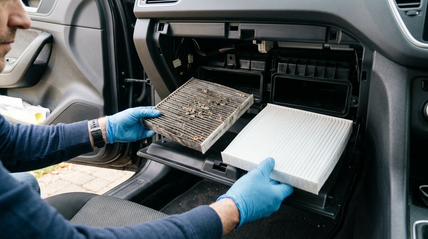 Filtr kabinowy w samochodzie: jak i kiedy go wymieniać?