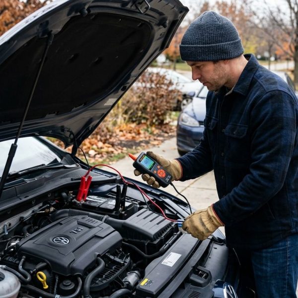 Jak sprawdzić stan akumulatora samochodowego przed zimą?