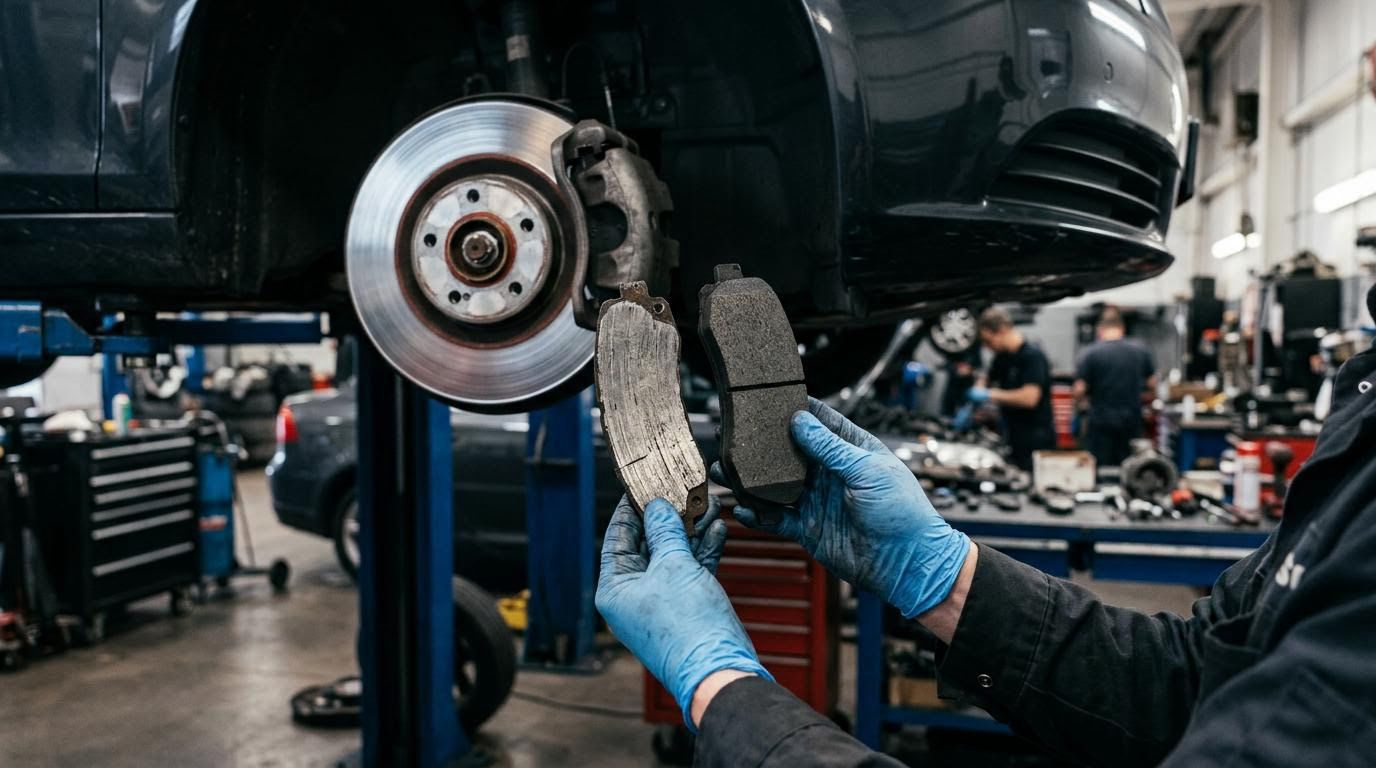 Kiedy wymienić klocki hamulcowe: objawy i koszty wymiany?
