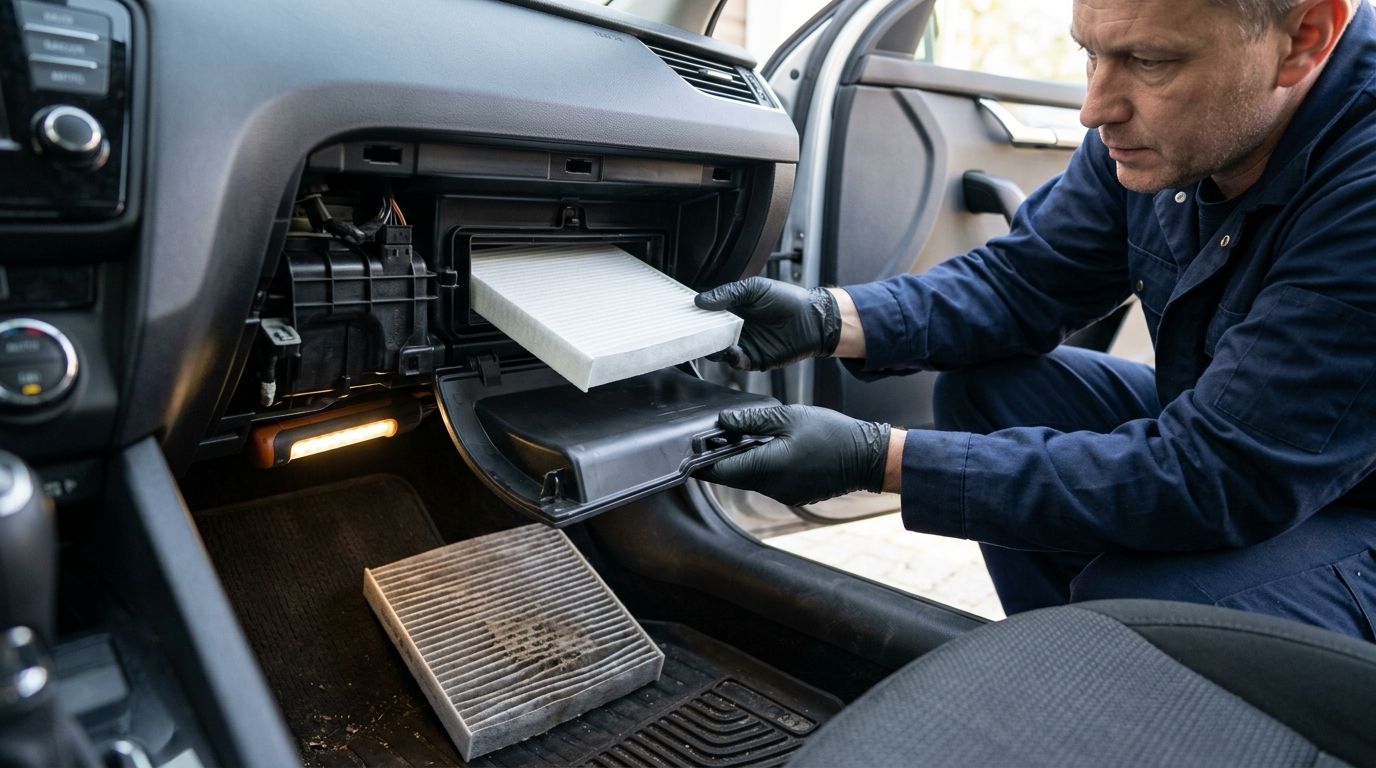 Jak samodzielnie wymienić filtr kabinowy?