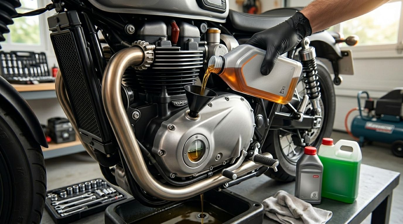 3. Płyny eksploatacyjne, czyli życiodajna krew motocykla